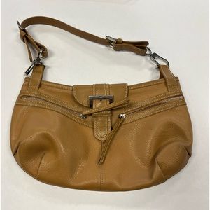 Longchamp Tan Leather Purse